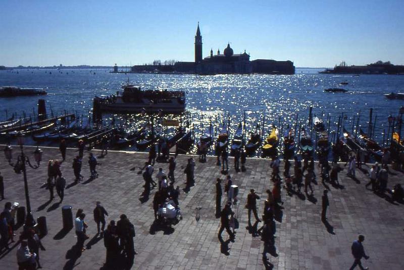 16-Isola di San Giorgio,da Palazzo ducale,26 marzo 1989.jpg